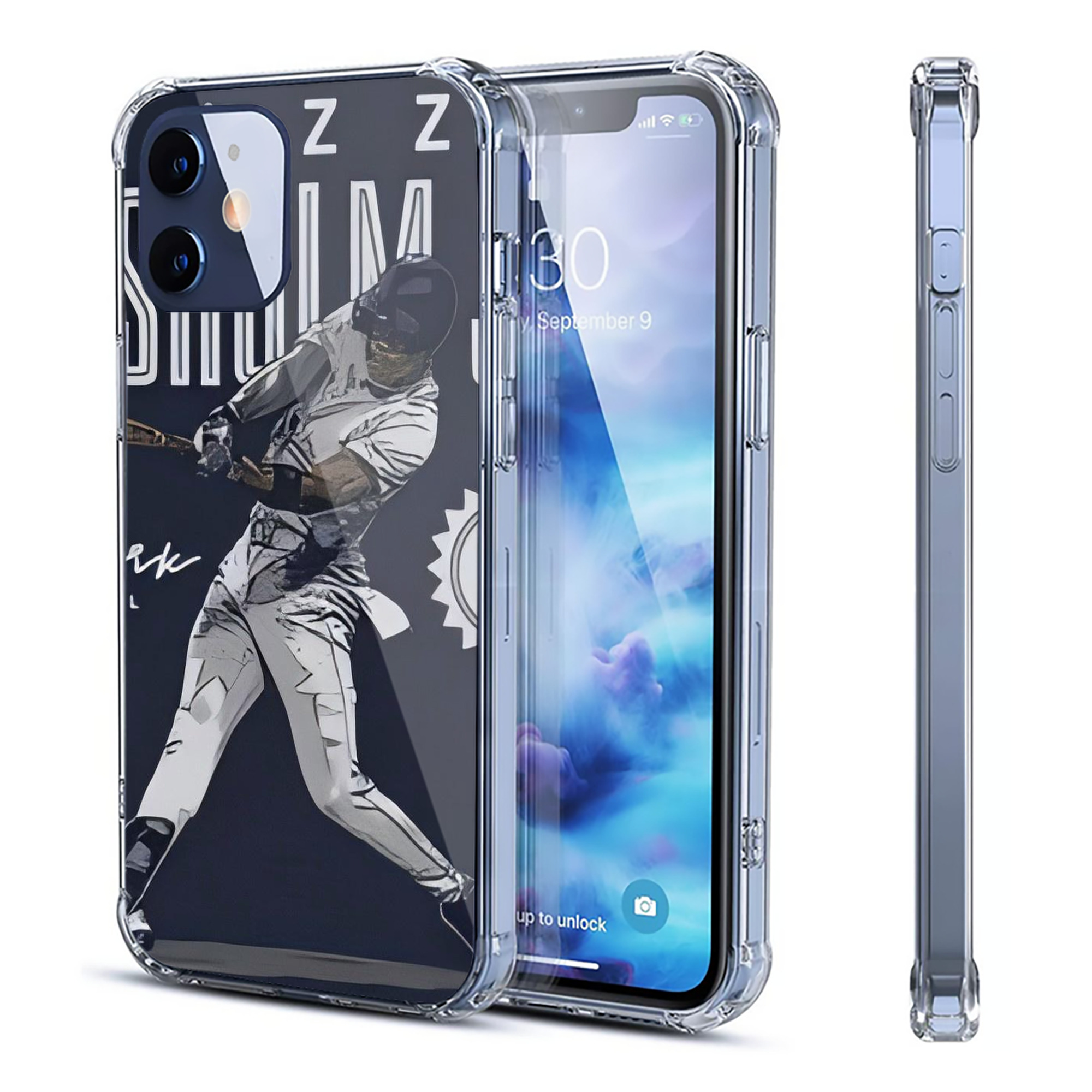 Jazz Chisholm Jr. 60 Clear IPhone 12 Case – Soft TPU With UV Print – Enhanced Drop Protection, Precise Fit, Anti-Fingerprint, Customizable Design, Scratch-Resistant, Yellow-Resistant